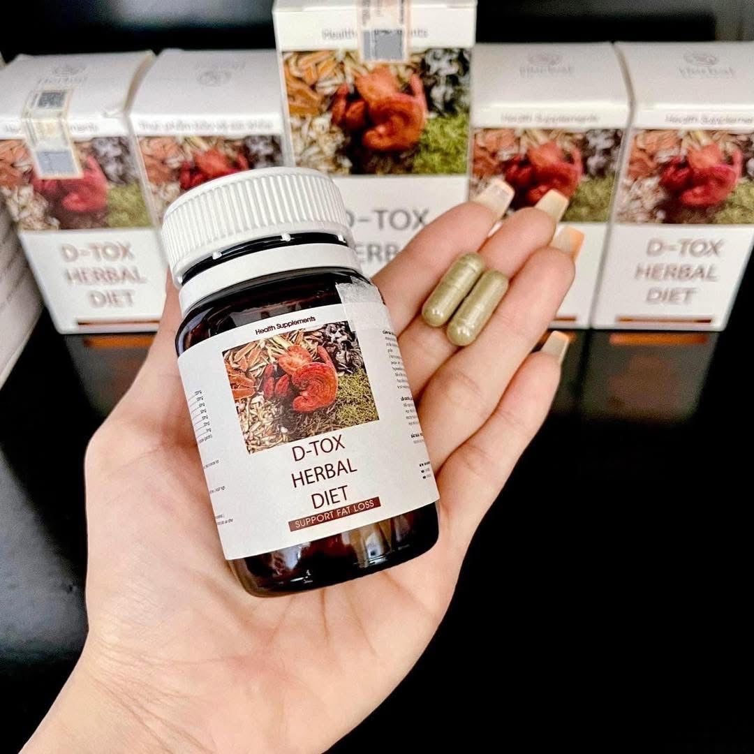 Detox Herbal Diet Support Fat Loss (30 capsules) image 1