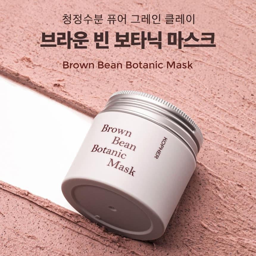 Kopher - Brown Bean Botanic Mask (110g) image 3