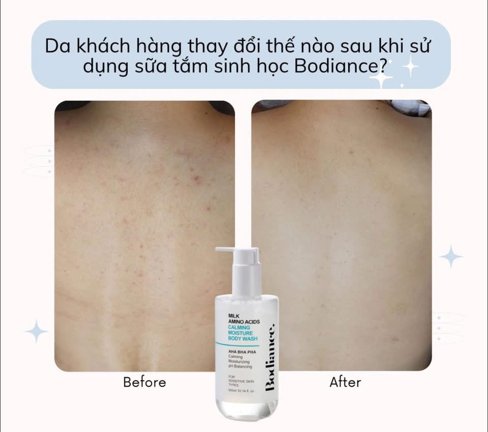 Bodiance Milk Amino Acids Calming Moisture Body Wash (300ml) image 8