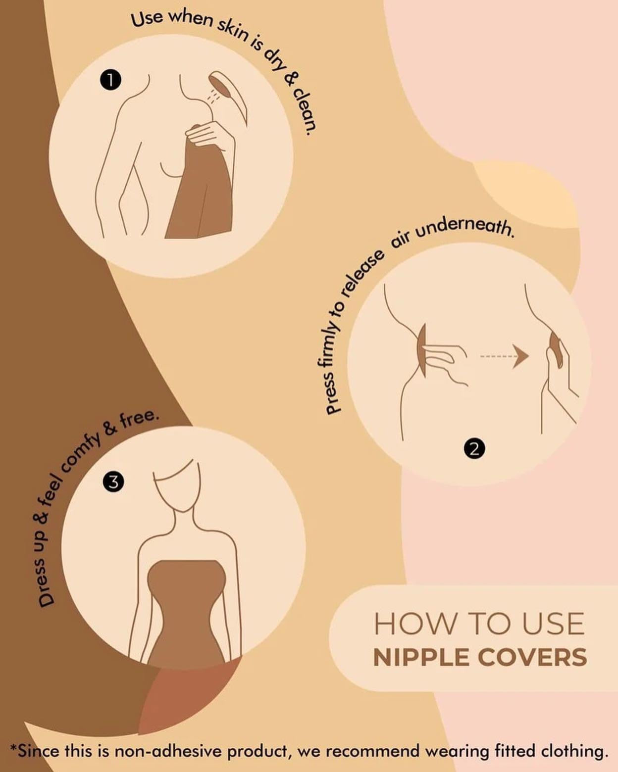 Reusable Silicon Nipple Cover (1 Pair) image 3