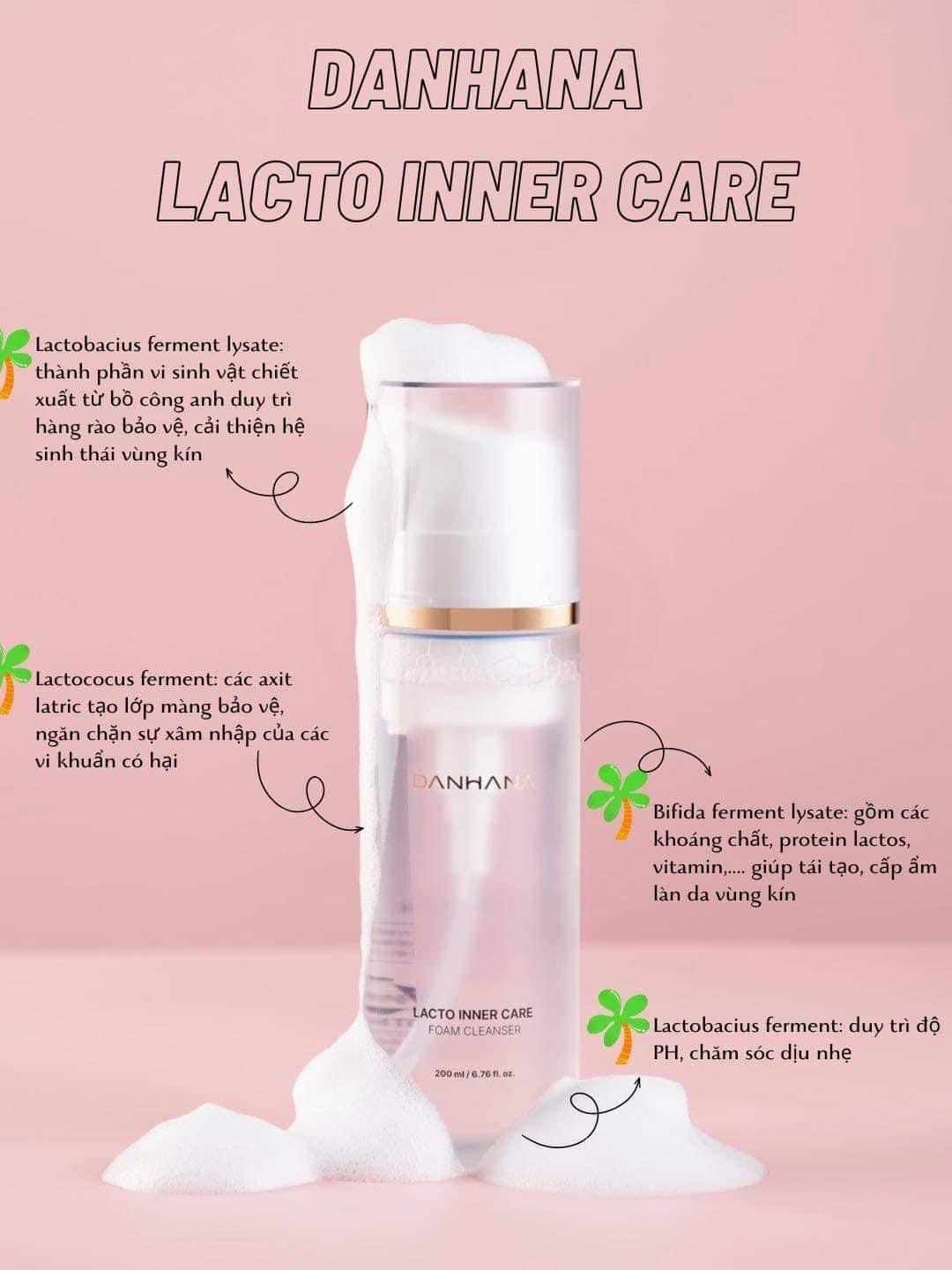 DANHANA - Lacto Inner Care Foam Cleanser ( 200ml ) image 1