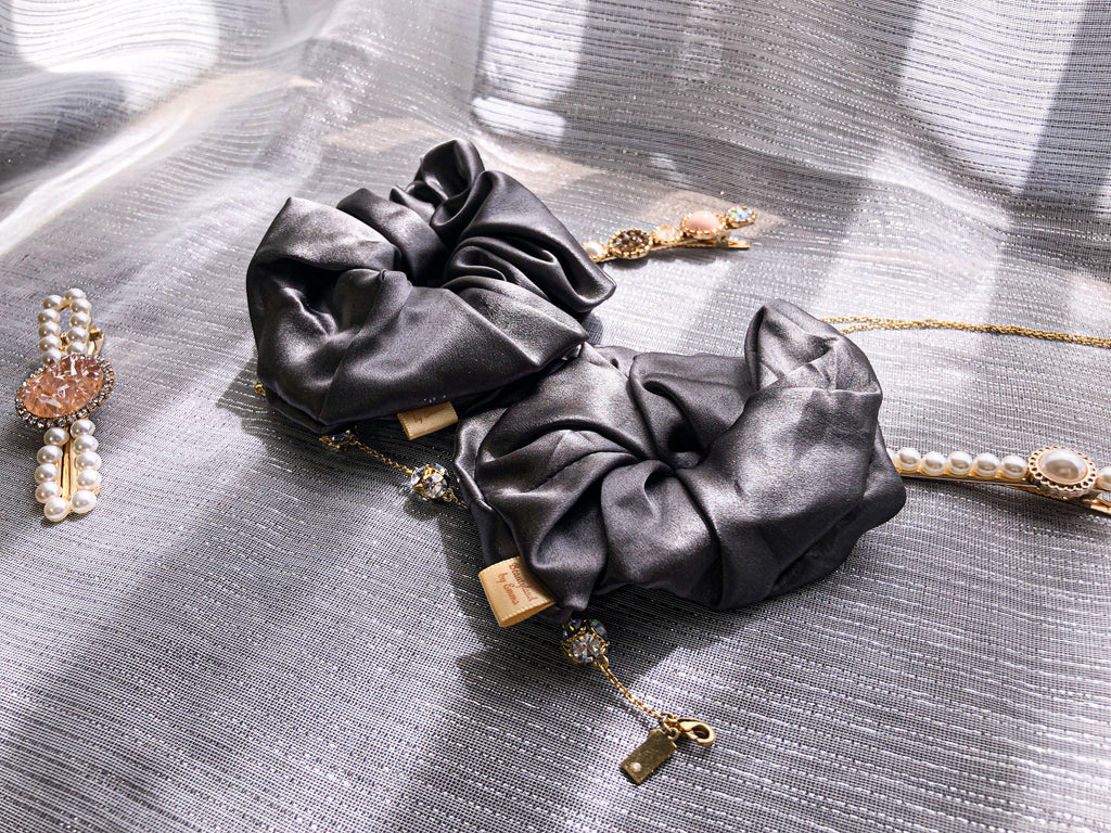 22MM 100% Mulberry Silk Scrunchies image 3