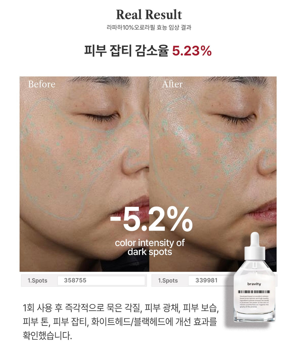 bravity - LHA,PHA, 10% AURORA PEEL (40ML) image 4