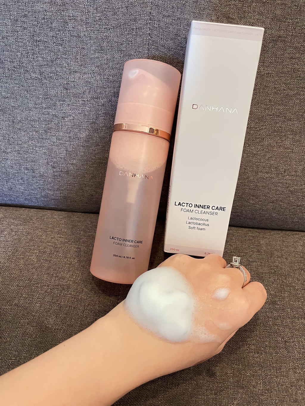 DANHANA - Lacto Inner Care Foam Cleanser ( 200ml ) image 4