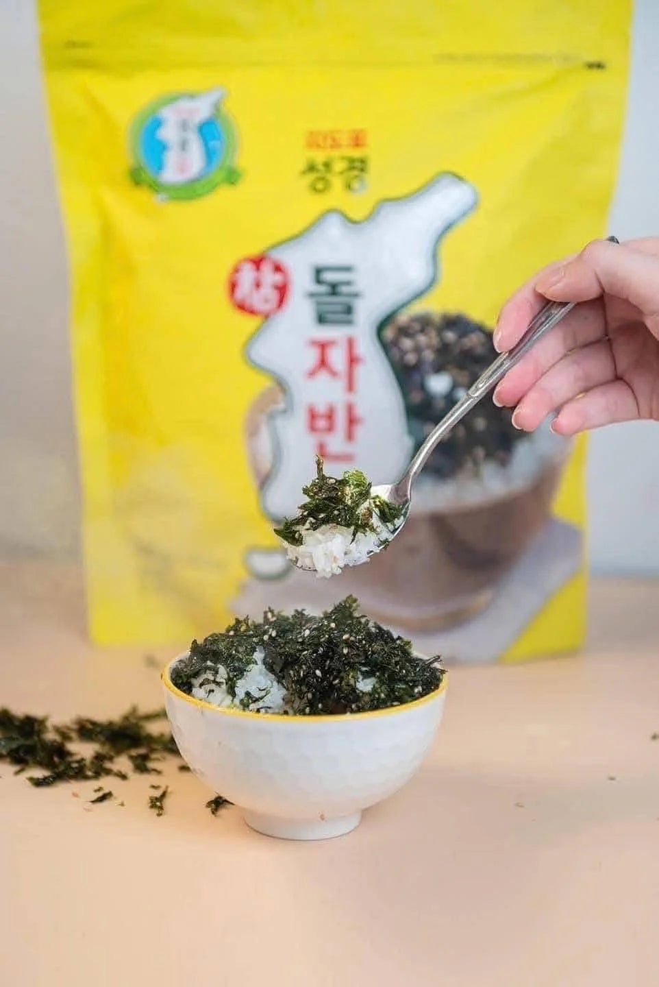 SUNG GYUNG - RONG  BIỂN CANXI VÀNG- SEAWEED SESAME (500g) image 1