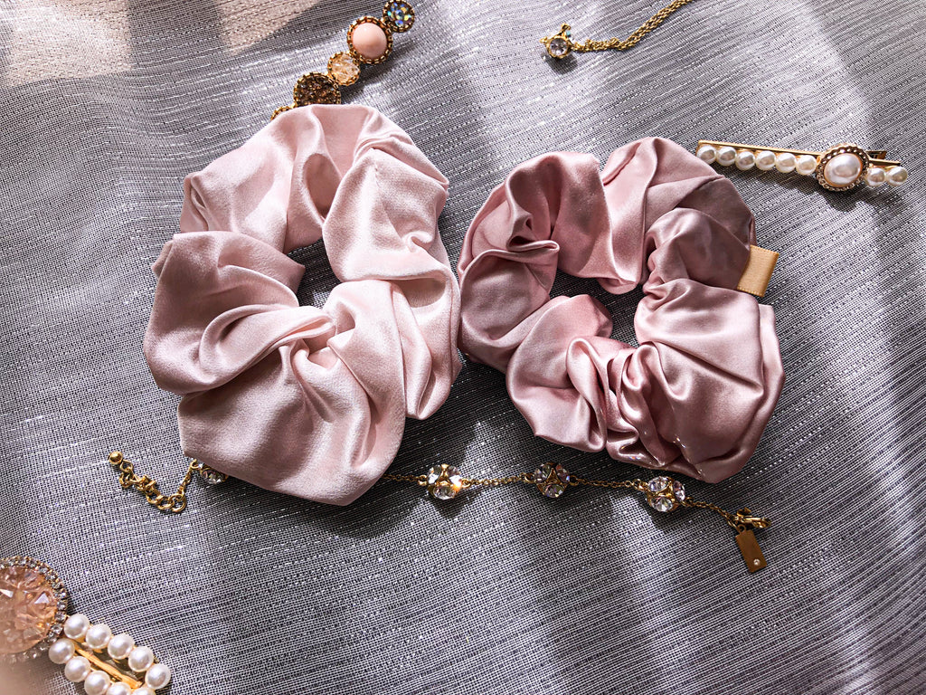 22MM 100% Mulberry Silk Scrunchies image 7