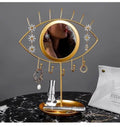 Rabbit Eye Golden Jewelry Mirror  image 0