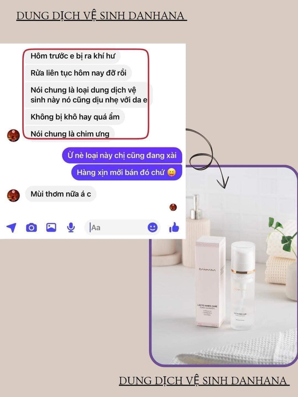 DANHANA - Lacto Inner Care Foam Cleanser ( 200ml ) image 5