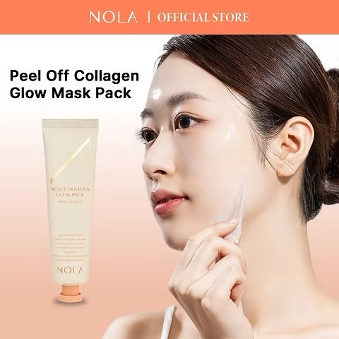 Nola - Real Collagen Glow Pack 60ml Pore Tightening,Peel off Mask Pack