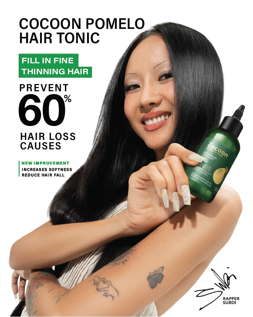 the cocoon - Pomelo Hair Tonic - 100% Vegan Cosmetics (140 ml) image 6