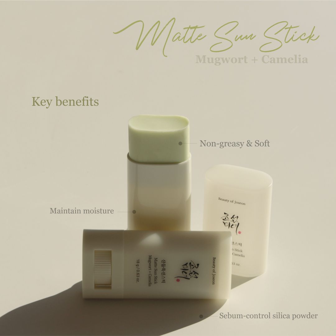 Beauty of Joseon - MATTE SUN STICK : MUGWORT+CAMELIA (SPF 50+ PA++++) - 18g image 7