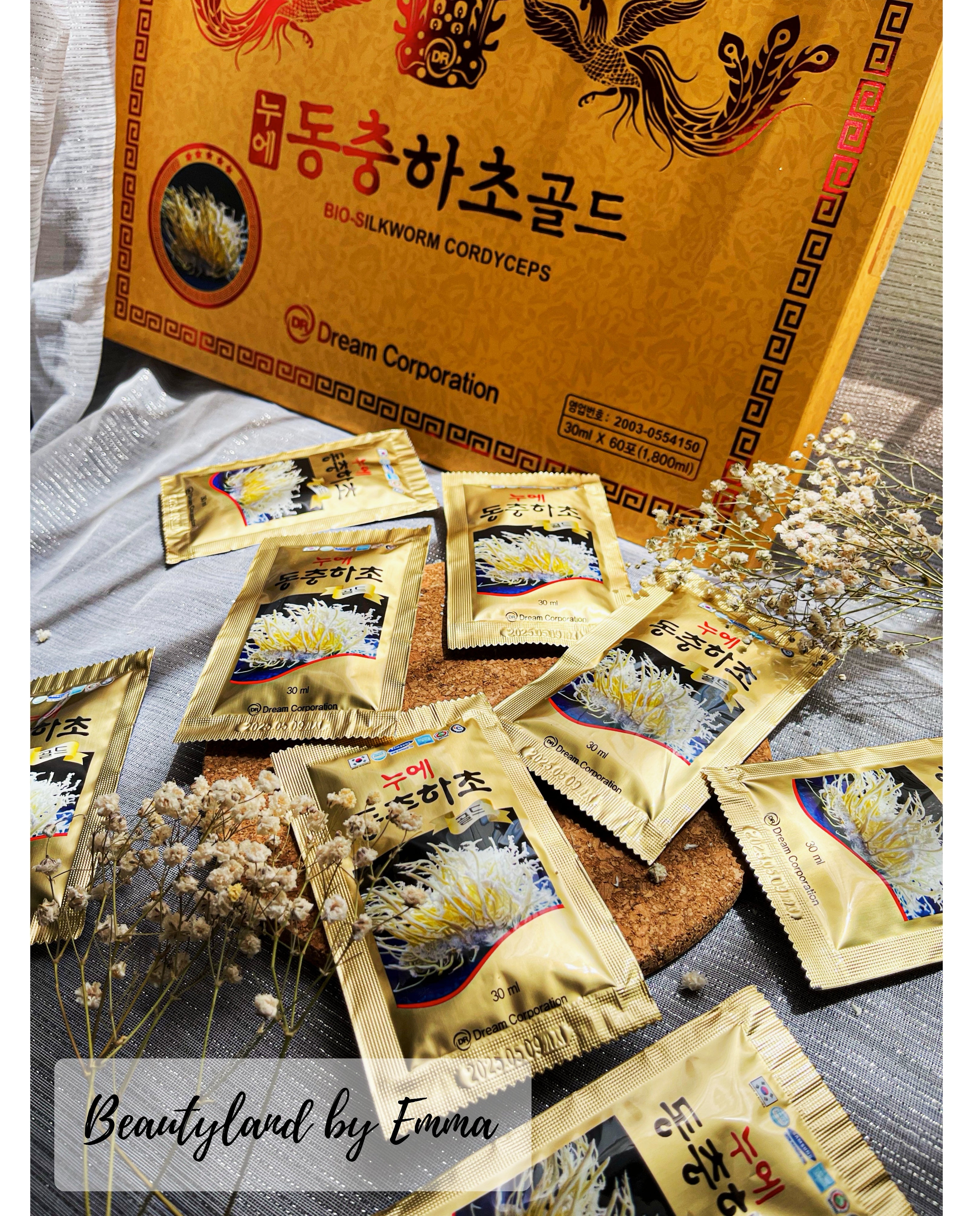 Dream Corporation - Bio-Silkkworm Cordyceps (60 ea x 30ml/Box) image 3