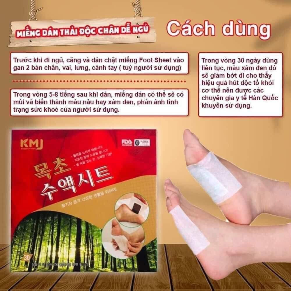 KMJ - ENERGY DETOX FOOT PATCH (30 P) image 0