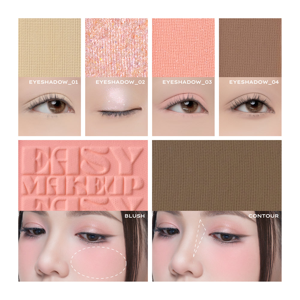 LEMONADE AESTHETIC MULTI-TASK PALETTE - 02. WARM PEACH image 2